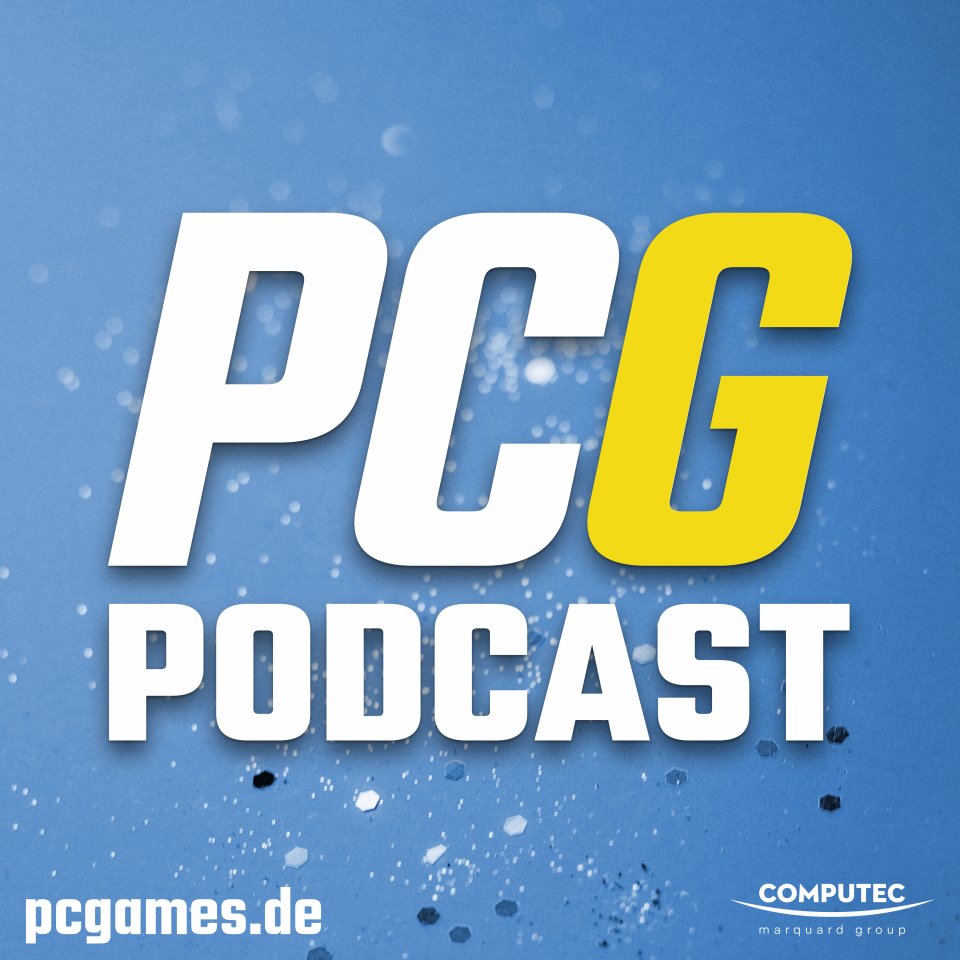 You can see the logo of the PC games podcast