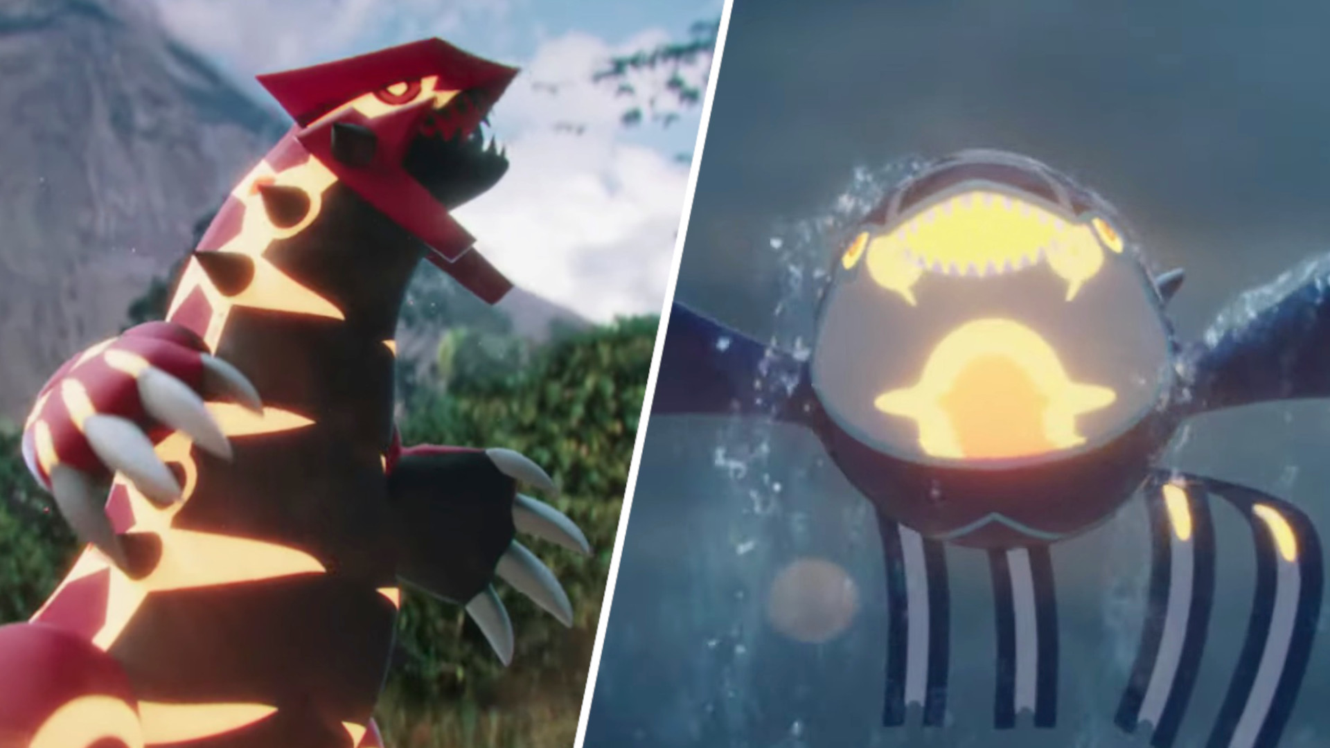 Pokémon GO reveals new proto-forms of Kyogre and Groudon - becoming the strongest attackers