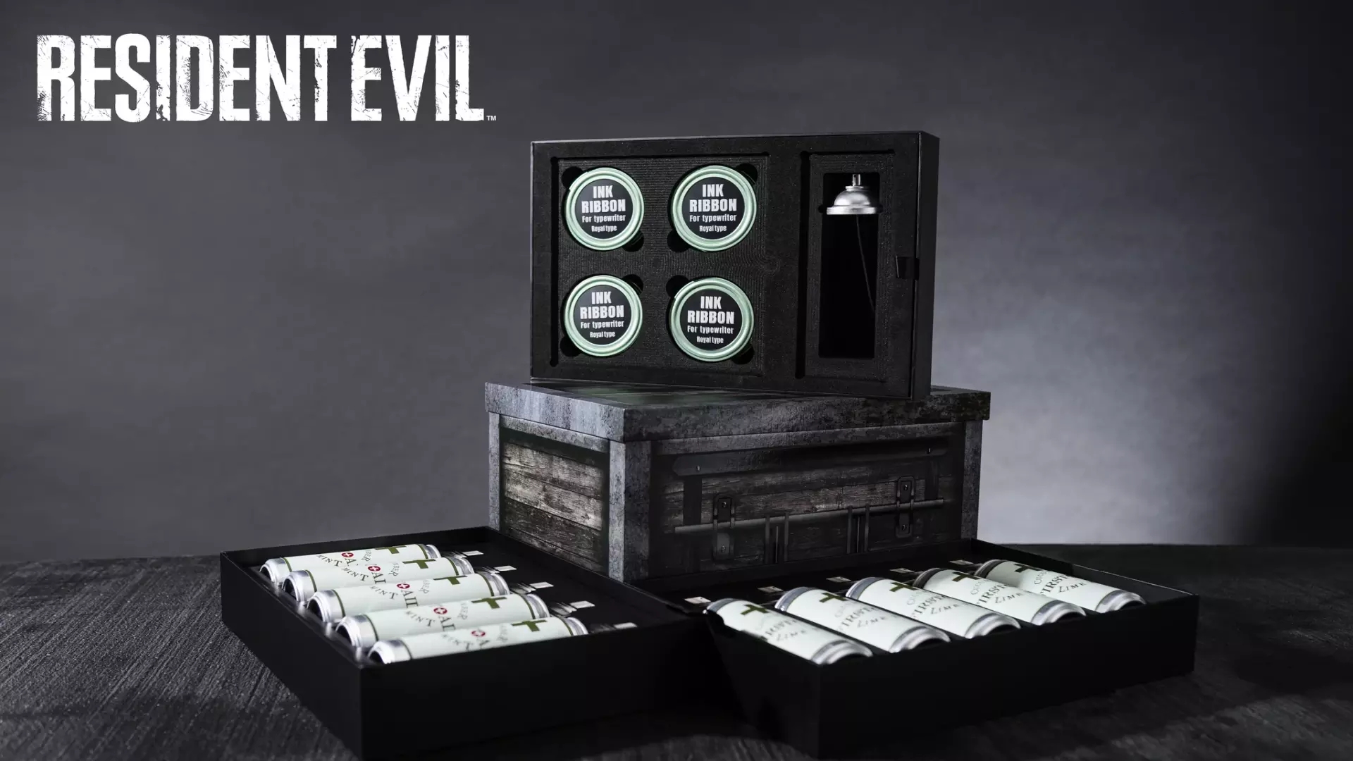 Resident Evil: First Aid Drink Collector's Box Announced - News