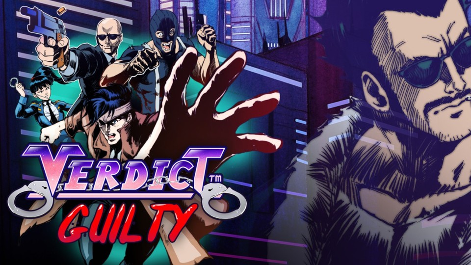 In the fighting game Verdict Guilty, criminals and police officers compete against each other.