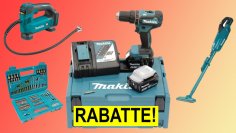 Makita battery 18V &  Charger up to 49% discount - also cordless screwdrivers, vacuum cleaners &  Co. much cheaper