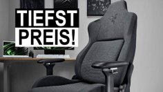 Razer gaming chair cheaper than ever: Great gaming chair for €279 instead of €549 at Otto