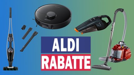 Inexpensive Dyson alternative: Aldi with price drop for cordless vacuum cleaners, vacuum robots and Co.