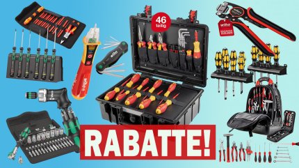 Instead of Gedore: Amazon offers up to 71% discount on tools from Wiha &  Wera such as screwdrivers (set), tool cases, torque wrenches, crimping pliers and much more.