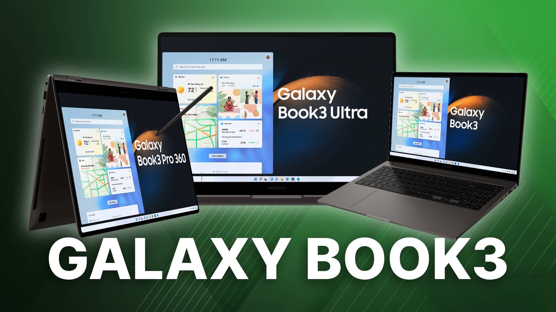 Samsung Galaxy Book3: Pre-order the new home office laptops with NVIDIA RTX 4070 & Intel i9 now