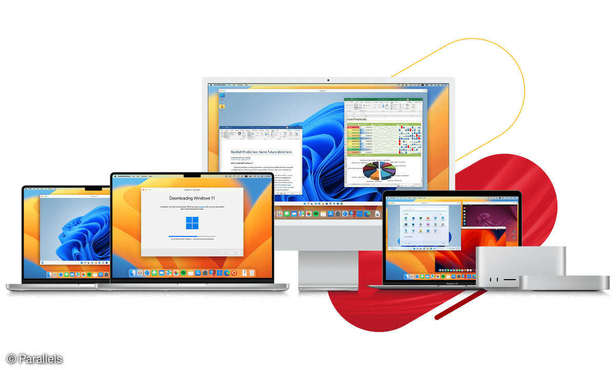 Windows 11: Thanks to Parallels support, the Microsoft OS can now officially be installed on Macs.