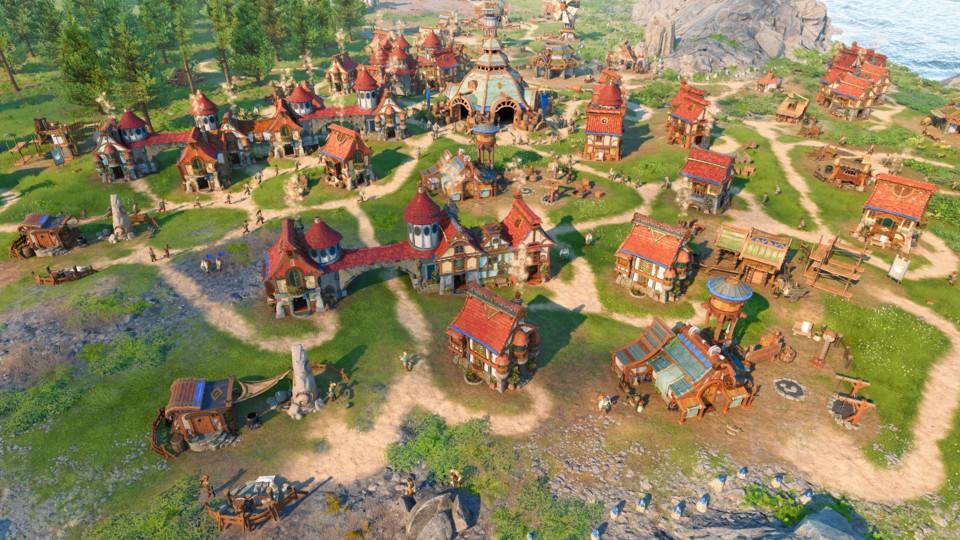 In The Settlers: New Alliances we create idyllic villages again, but we also often take up arms.