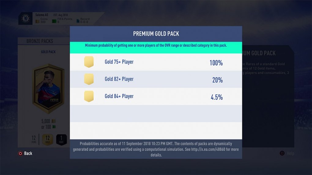 Games like FIFA now indicate how high the chances are of certain rarities in their loot boxes.  But that is only the consequence of demands on the gaming industry.