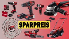 Price drop for the test winner: Einhell 18V battery, cordless screwdriver, cordless lawn mower, cordless angle grinder &  more with discounts (1)