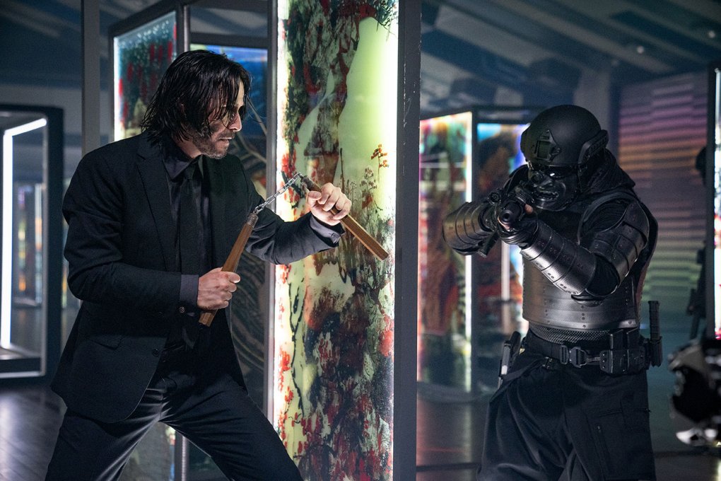 Keanu Reeves and his co-actors constantly have guns in the John Wick films - but real guns are not found on the sets of the films.