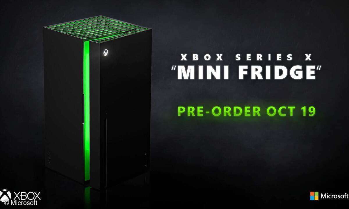   Xbox Series X Mini Fridge: The small fridge is available for pre-order from October 19th.