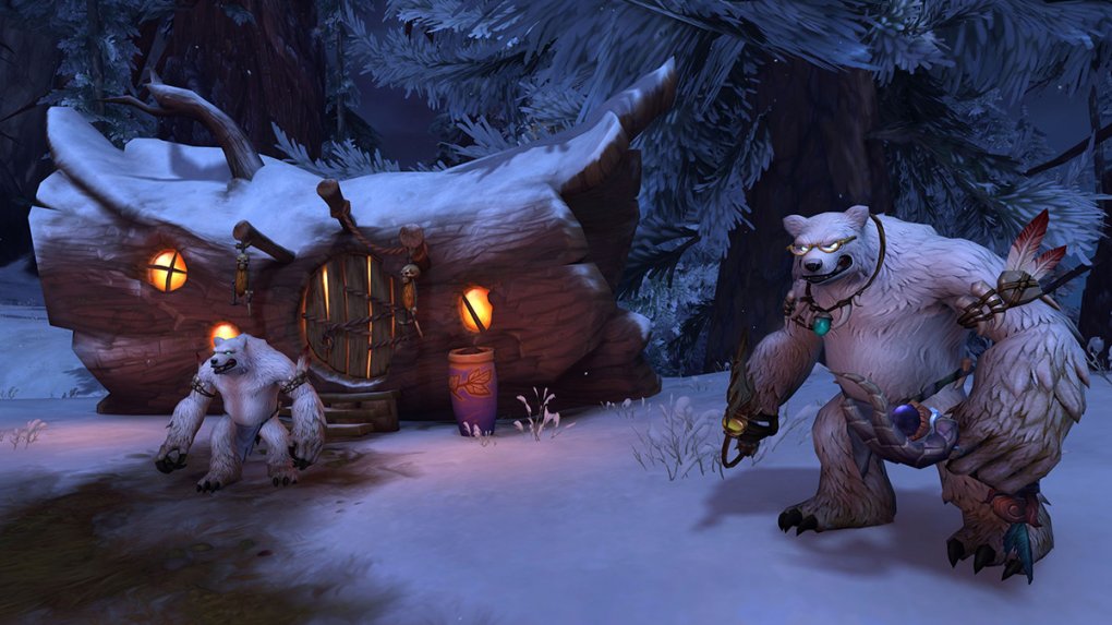 WoW Patch 10.0.7: The Winter Fur Furbolgs speak a language no one else seems to understand.