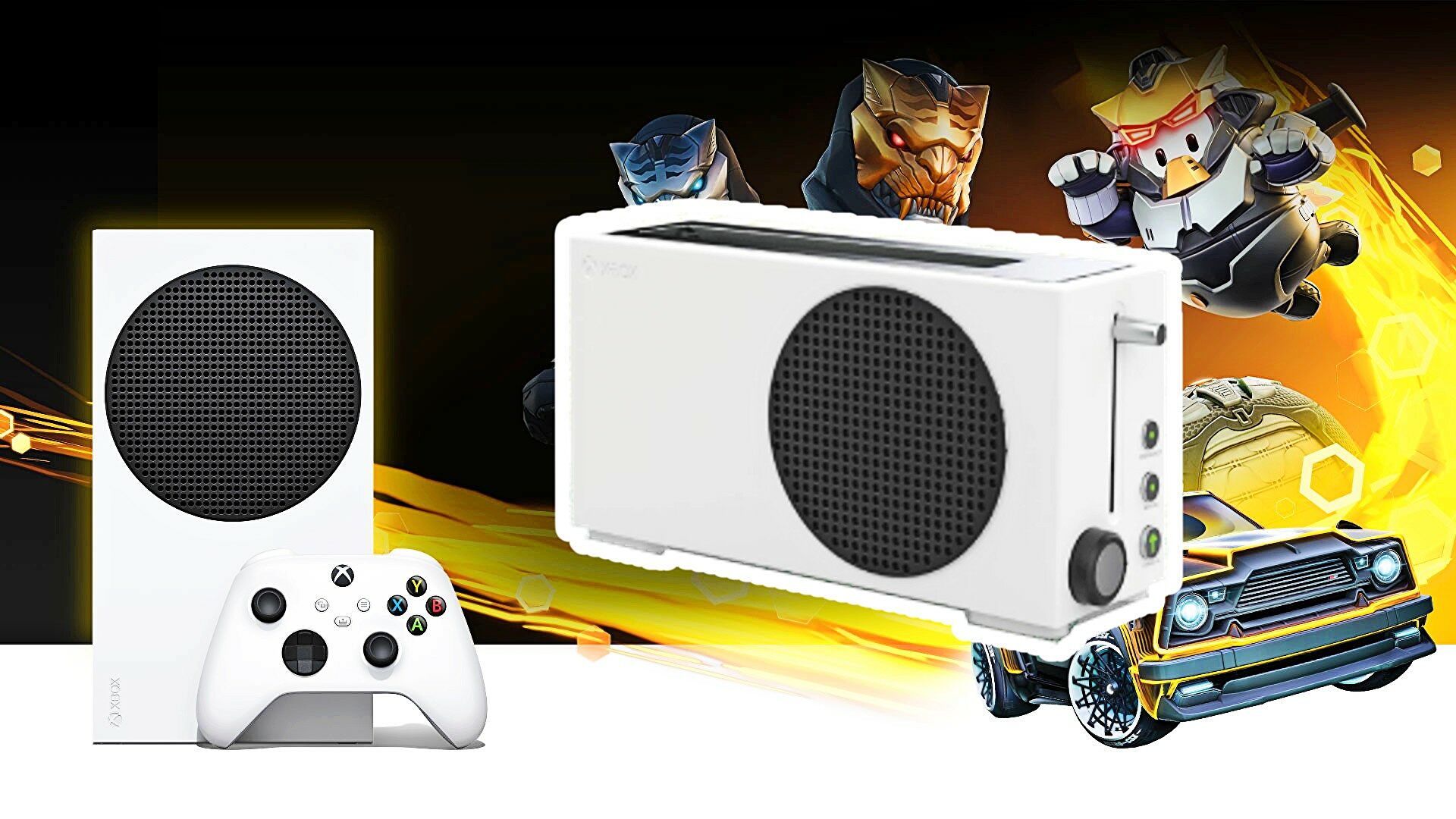After the Xbox fridge, a toaster could now follow to the Series S
