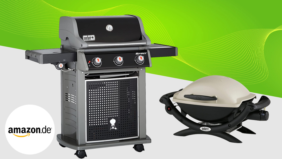Amazon opens grilling season with huge discounts on Weber & Enders gas grills / electric grills