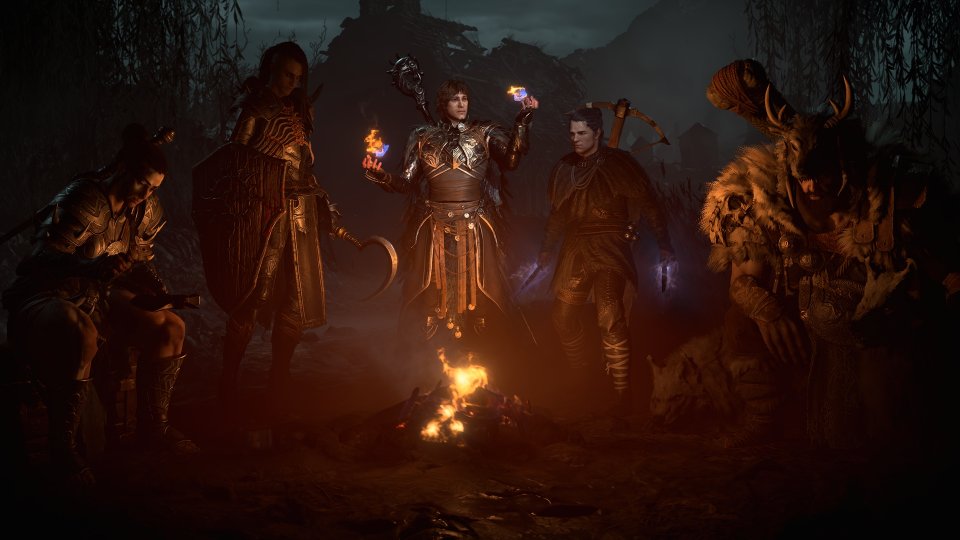 The pre-order beta includes Barbarian, Wizard, and Hunter.  On the second beta weekend you can also play Necromancer and Druid.