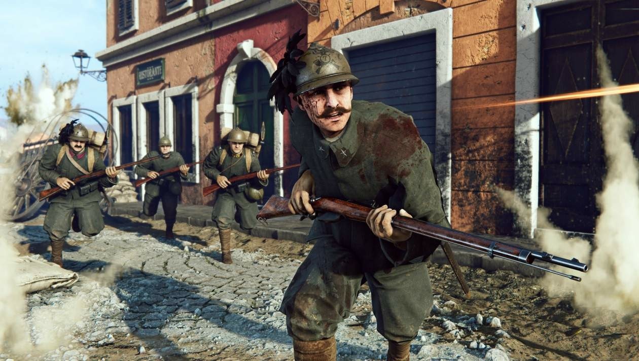 New battlefield in multiplayer shooter Isonzo