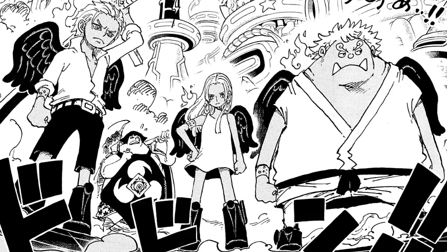 One Piece: Seraphim (Pacifista): Manga Chapter 1077, spoilers