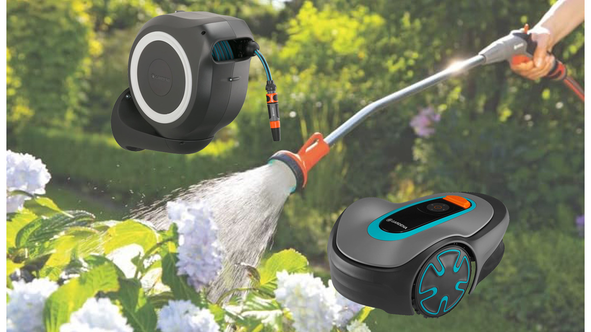 Spring discounts of up to 55%: Gardena hose box, watering wand, robot lawn mower & Co.